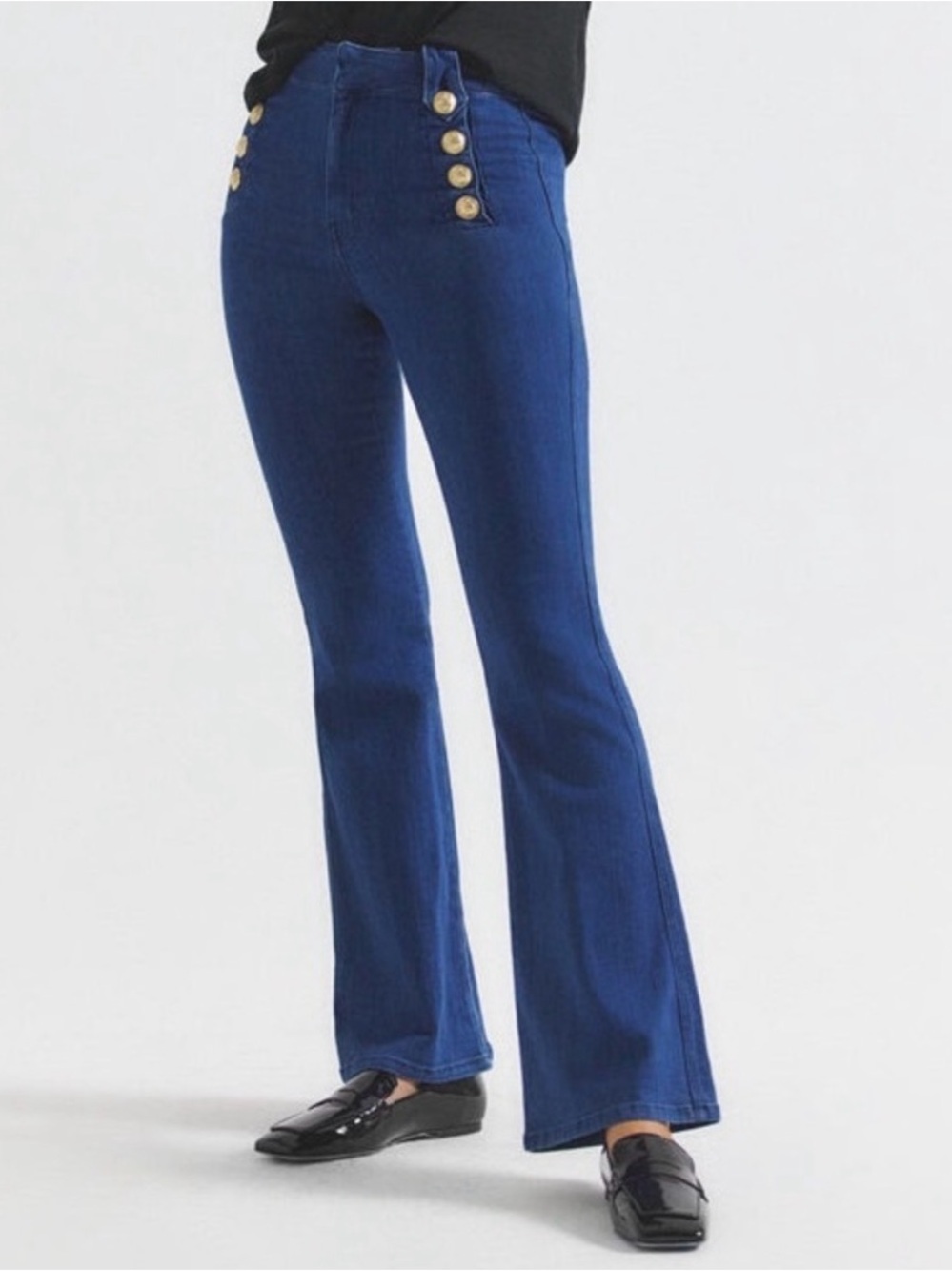 Derek Lam 10 Crosby Robertson Sailor Flare Trouser Jeans